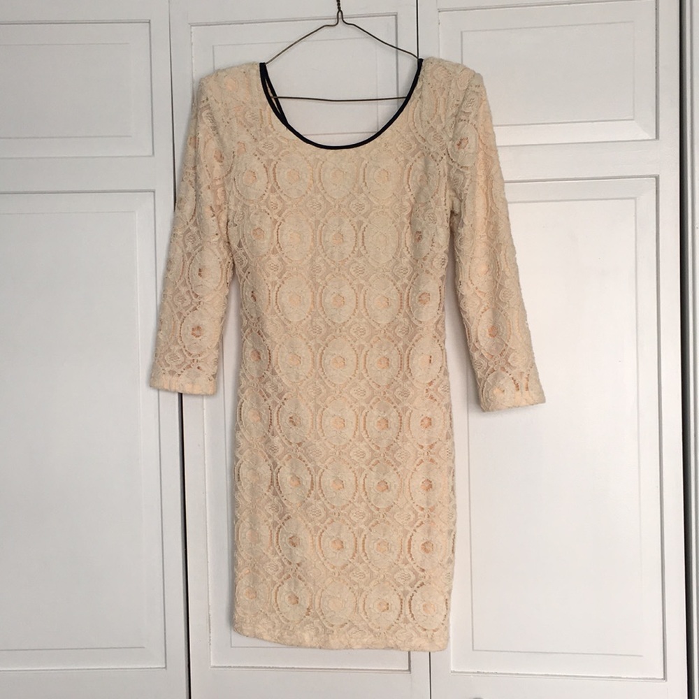 Ivory Lace Dress